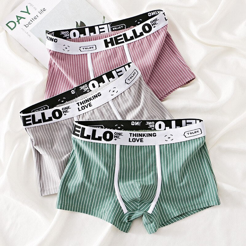 HELLO™ Striped - Men's Underwear (3 Pack)