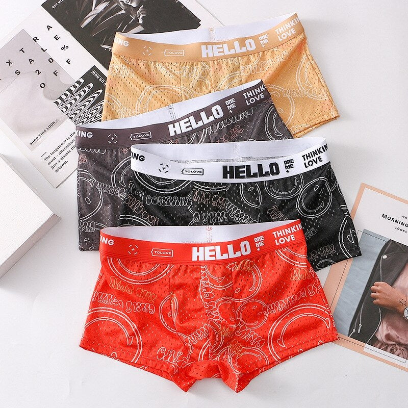 HELLO™ Smile - Men's Underwear (4 Pack)