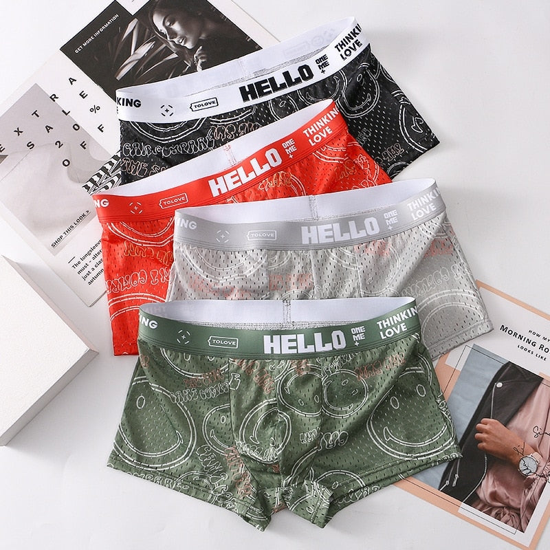 HELLO™ Smile - Men's Underwear (4 Pack)
