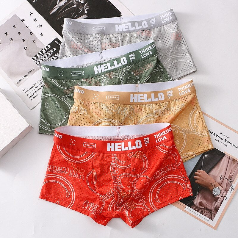 HELLO™ Smile - Men's Underwear (4 Pack)