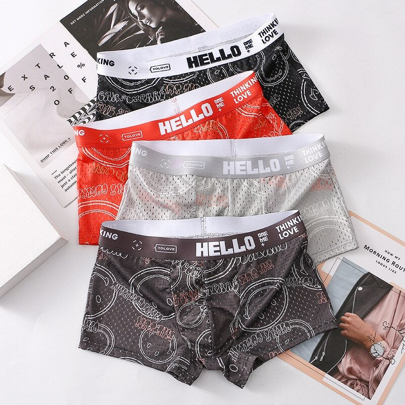 HELLO™ Smile - Men's Underwear (4 Pack)