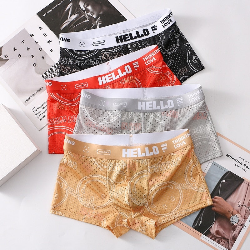 HELLO™ Smile - Men's Underwear (4 Pack)