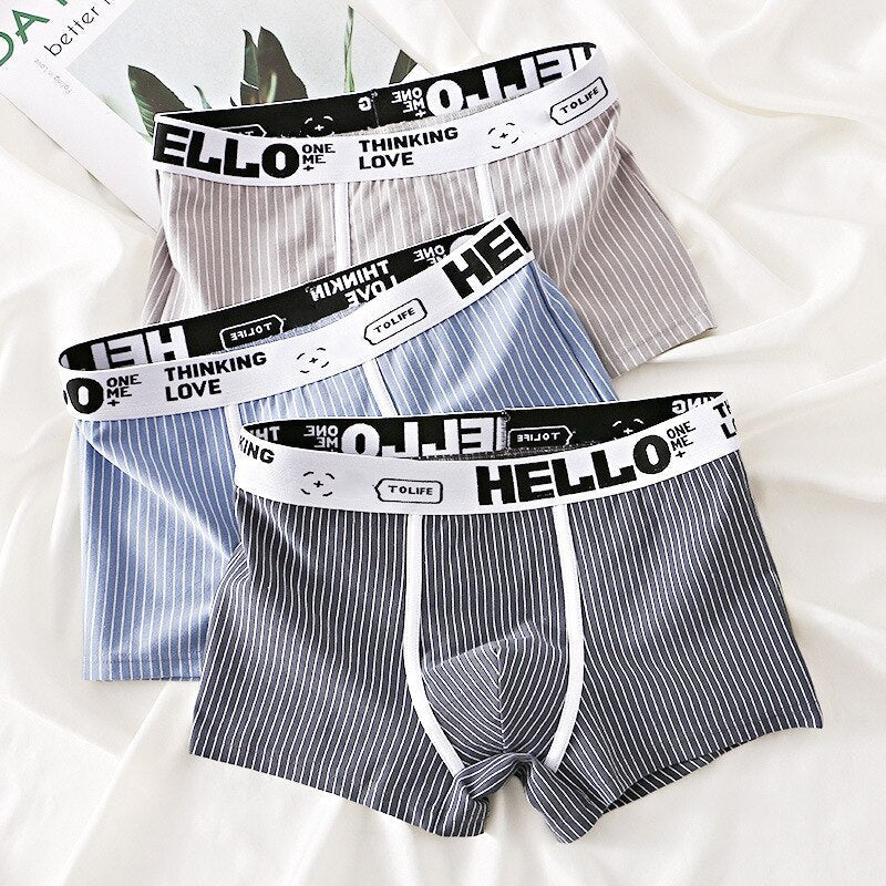 HELLO™ Striped - Men's Underwear (3 Pack)