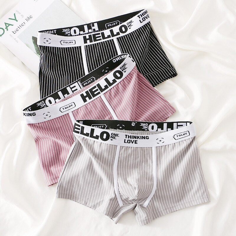 HELLO™ Striped - Men's Underwear (3 Pack)