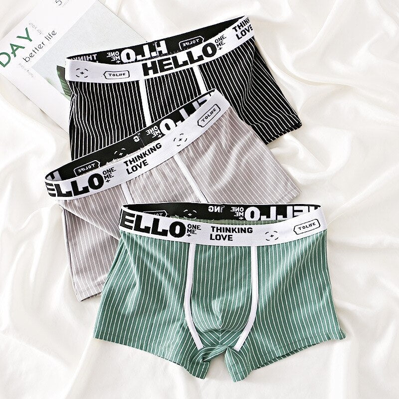 HELLO™ Striped - Men's Underwear (3 Pack)
